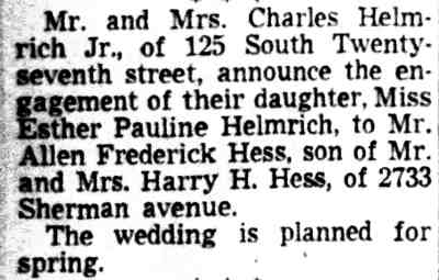125 South 27th Street, Camden Courier-Post, July 6, 1950