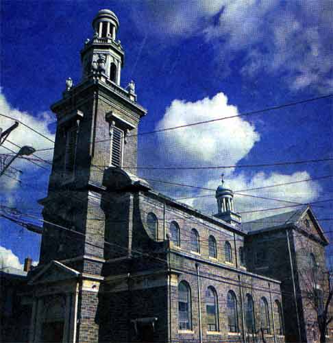 St. Joseph's Church exterior, December 2003