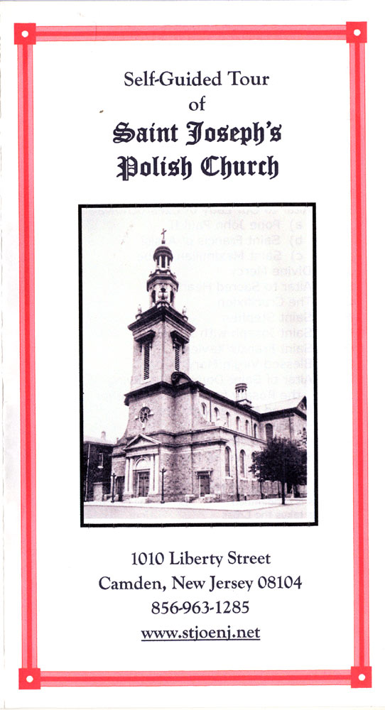 Self-guided tour of Saint Joseph's Polish Church, 2008.