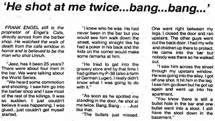 Camden Courier-Post, September 7, 1974 - He Shot at Me Twice...Bang...Bang...
