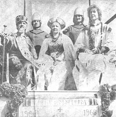Pulaski Day Parade, Camden, 1966 — representatives of Polish American Women's Club