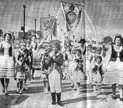 Pulaski Day Parade, Camden, 1966 — John Wrobel dressed as General Pulaski
