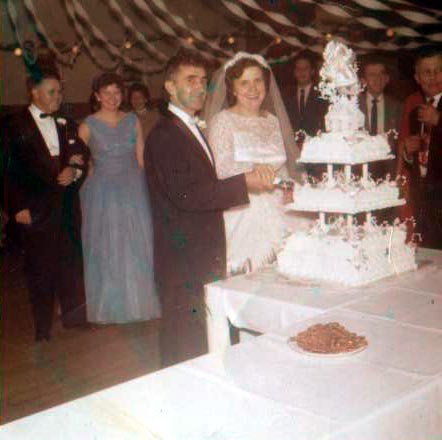 Brodowicz-Rogowicz wedding, October 1957