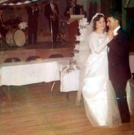 Brodowicz-Rogowicz wedding, October 1957