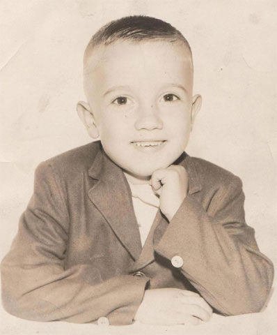 Rich Brodowicz as a young child