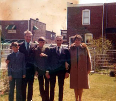 Easter Sunday 1971, Sochacki house, Jackson Street