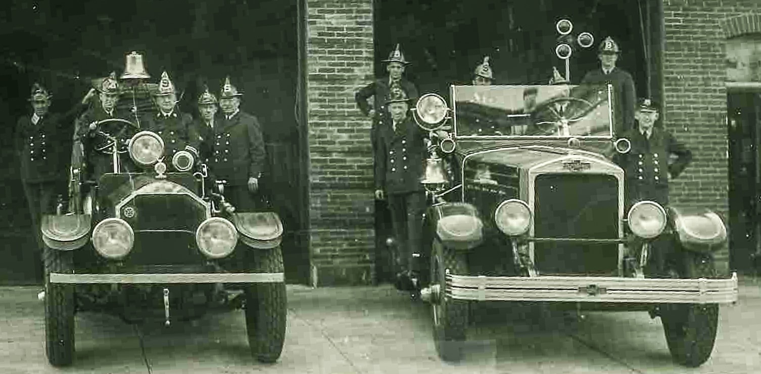 Engine Company 9 and Ladder Company 3, circa 1946