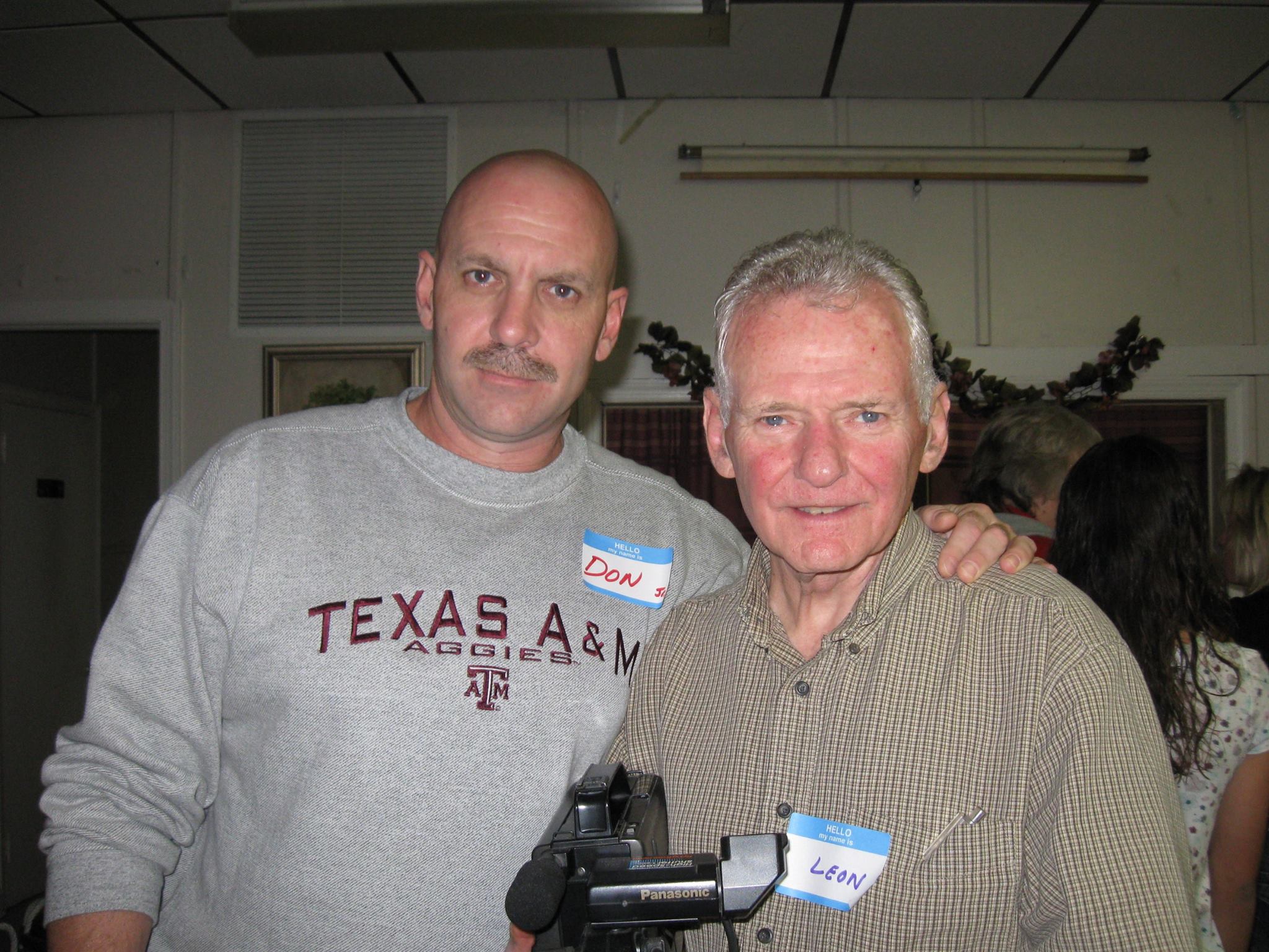 Donald G. Johnson Jr. and Leon J. Johnson, CFD retirees