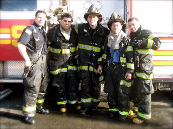 Engine Company 9, 2010 — Frank Bottalico, Ed Mendez, Bobby Eckert, Larry Buckingham, Juan Figeroa