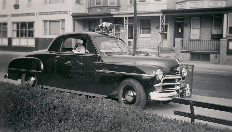 1950 Plymouth Coupe used by the District Chief, about 1952