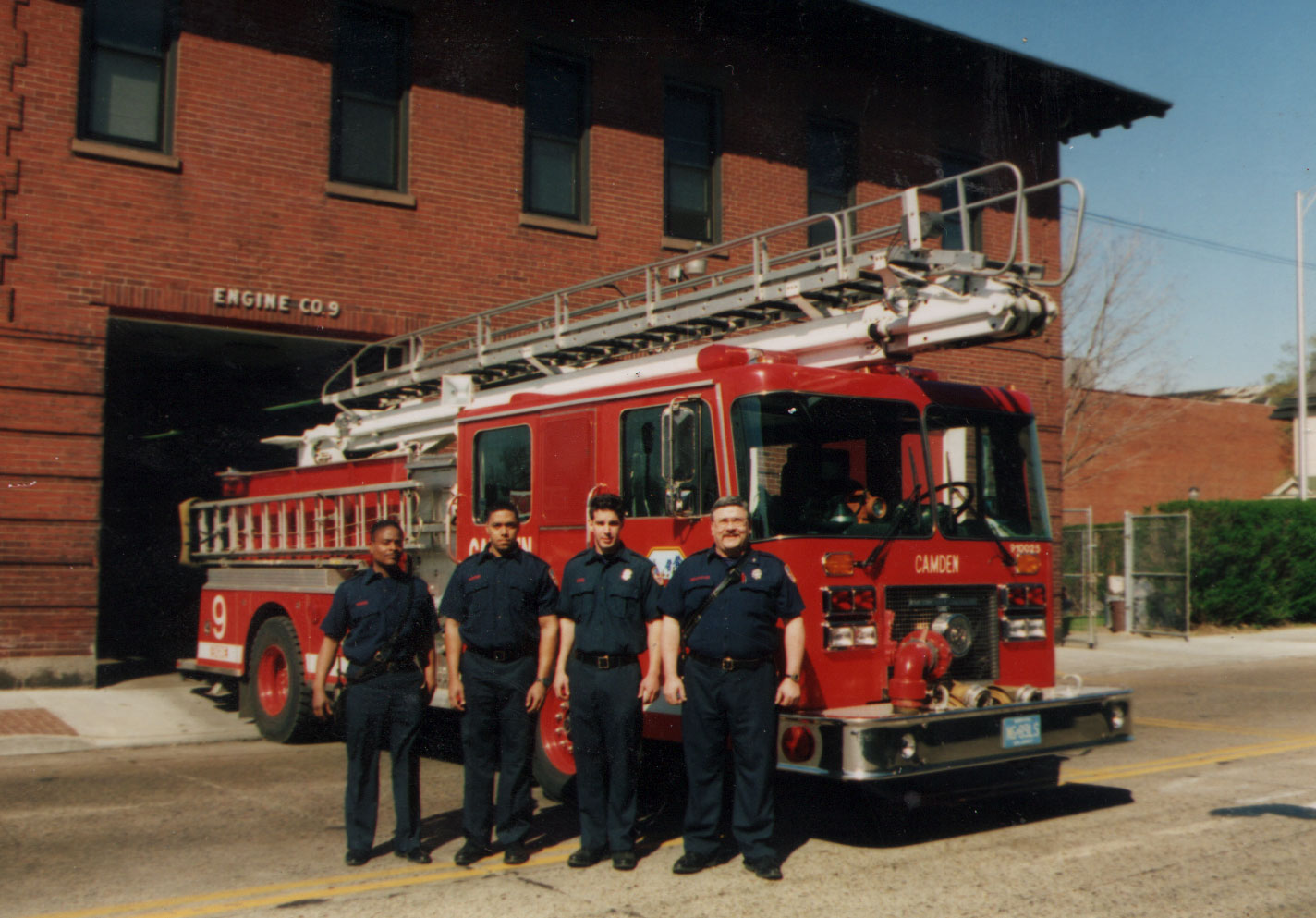 Engine Company 9, 1994 — Kevin Young, Mark Harper, Joe Ante, George Szychulski