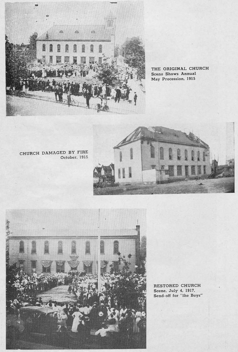 St. Joseph Roman Catholic Church, 2500 Howell Street, 1893–1952