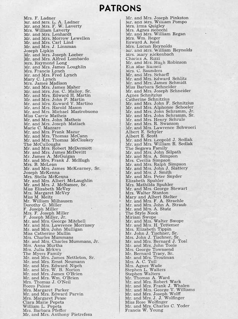 Golden Jubilee Year Book, page 41 — Origin of St. Joseph's Parish concluded