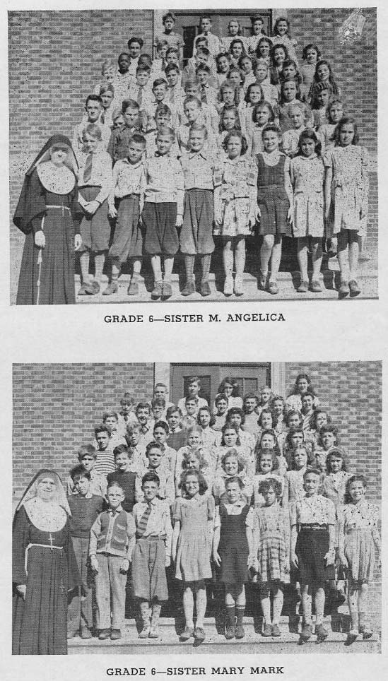 Golden Jubilee Year Book, page 45 — St. Joseph's School students