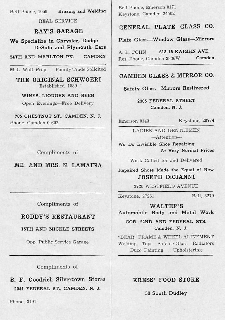 Golden Jubilee Year Book, page 74