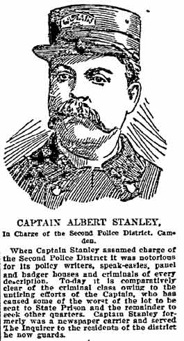 Captain Albert Stanley newspaper clipping