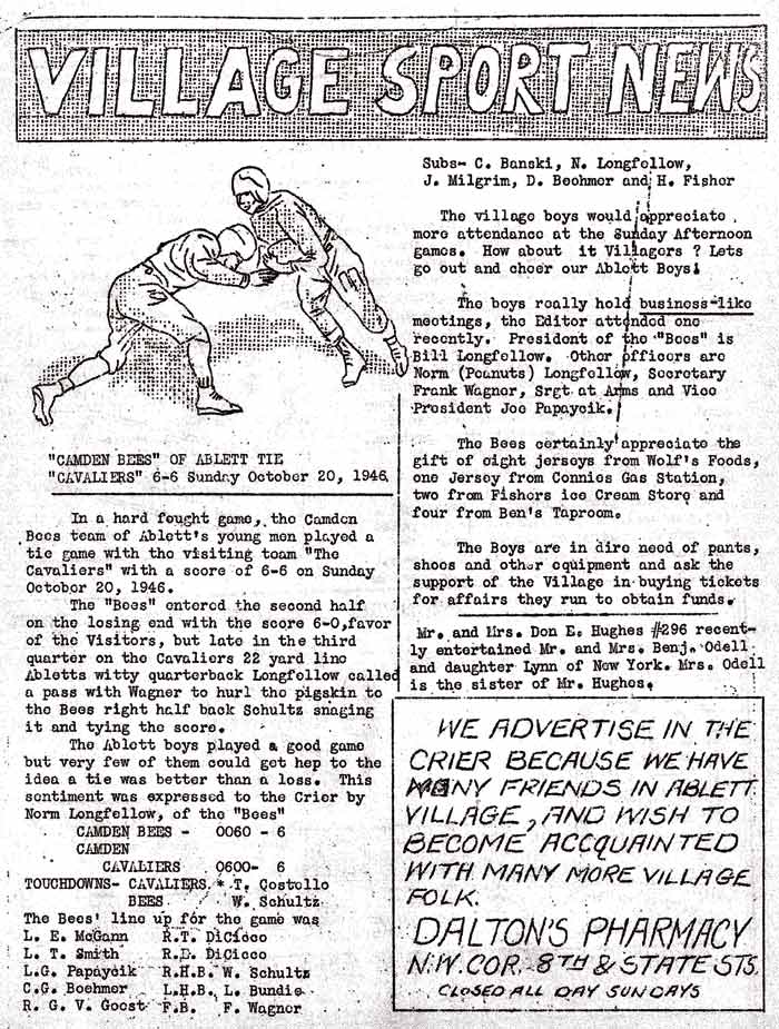Village Crier, October 1946, page 7