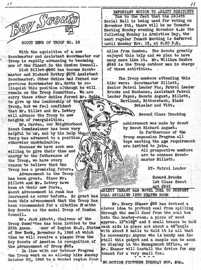 Village Crier, October 1946, page 11