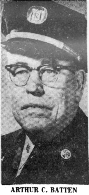 Portrait of Arthur C. Batten published with his obituary