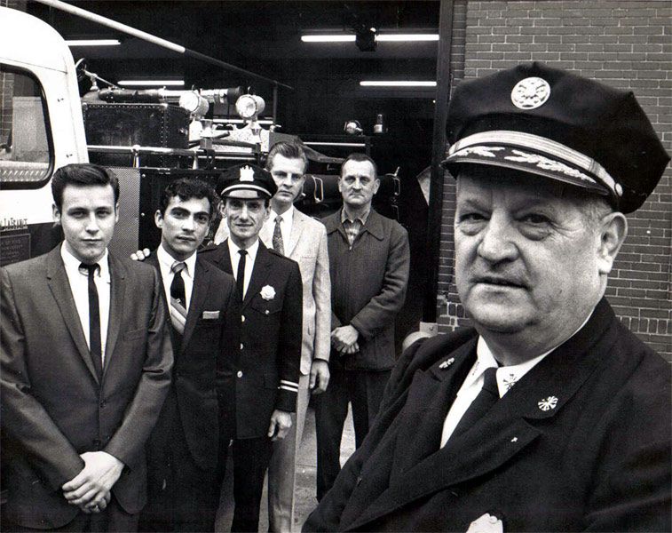 New Camden fire fighters, November 1968