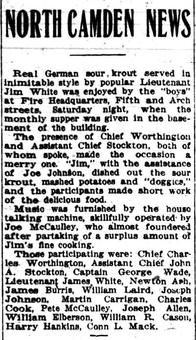 North Camden News, Camden Post-Telegram, March 16, 1914