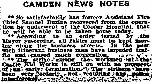 Philadelphia Inquirer, December 31, 1911