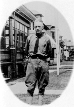 Portrait of Corporal Frank J. Carver, 67 South 29th Street, Camden