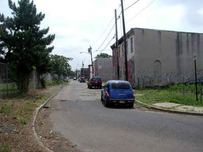 Byron Street from North 2nd Street, July 2004
