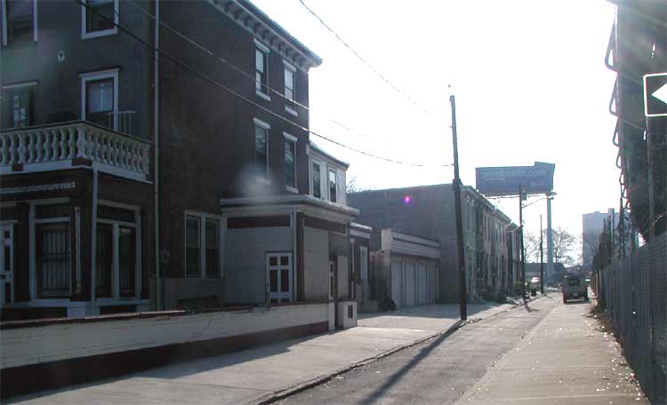 Birch Street end of North 2nd Street, April 18, 2004