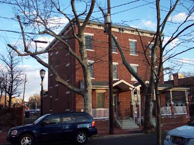 404 North 2nd Street, corner view, February 2009