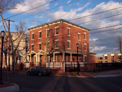 402 North 2nd Street, corner view, February 2009