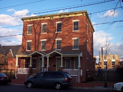 414 North 2nd Street, corner view, February 2009