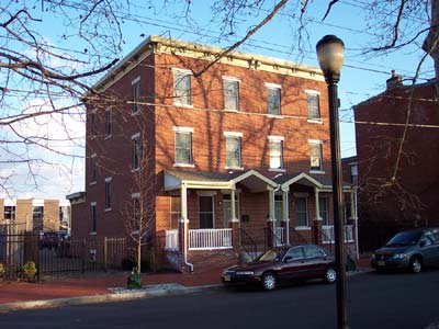 416 North 2nd Street, corner view, February 2009