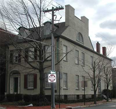 Cooper Street at North 2nd Street, view north, February 7, 2004
