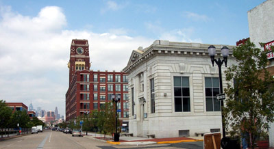 Looking west from 200 block at North 2nd and Market Streets, 2004