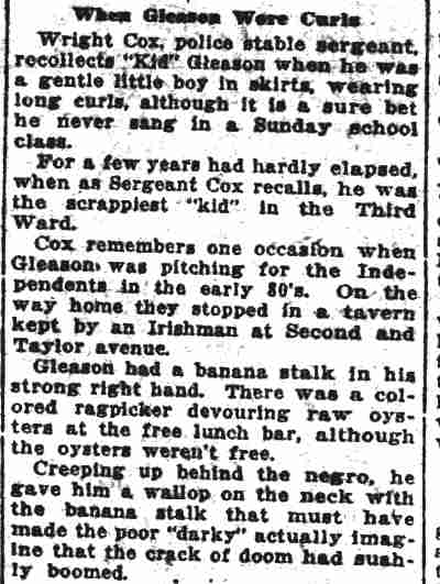 9 South 2nd Street, Patrick Murphy saloon, from Peppery Pot column, March 5, 1926