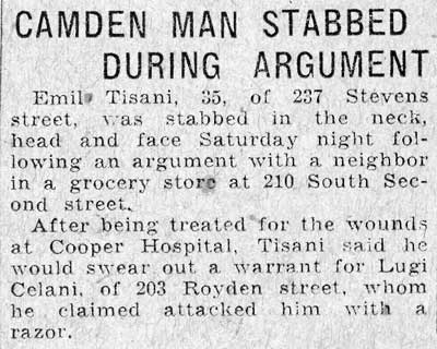 Royden Street 203, Camden Courier-Post, March 21, 1932