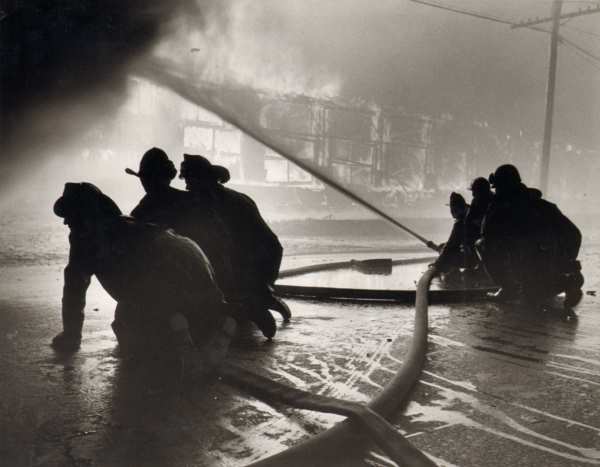 South 2nd Street freight yard fire, August 15, 1968