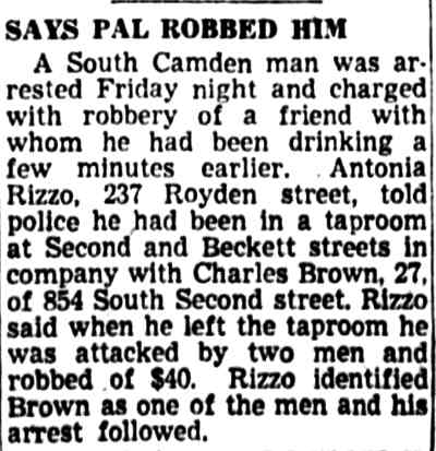 854 South 2nd Street, Camden Courier-Post, December 17, 1949