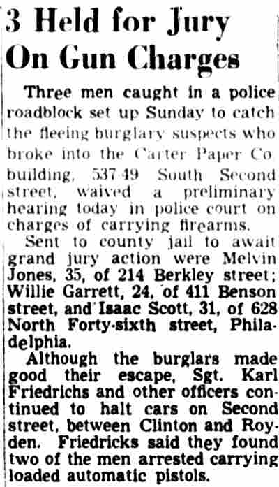 537–549 South 2nd Street, November 20, 1949