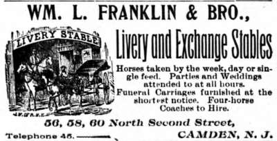 56–60 North 2nd Street, 1895 city directory ad