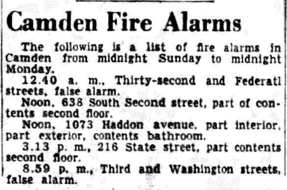 638 South 2nd Street, November 6, 1951