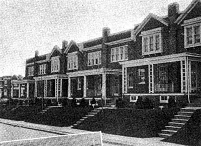North 32nd Street from Rosedale Avenue, 1925