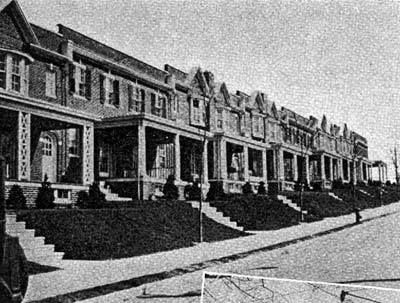 North 32nd Street from Westfield Avenue, 1925