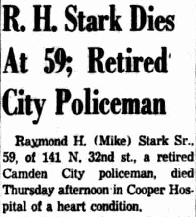 141 North 32nd Street, 1953 newspaper clipping
