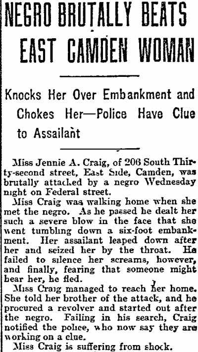 206 South 32nd Street, Philadelphia Inquirer, January 8, 1904