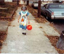Floyd Miller family, 17 North 33rd Street, about 1980