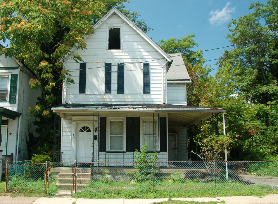 27 South 36th Street, vacant after fire July 29, 2011
