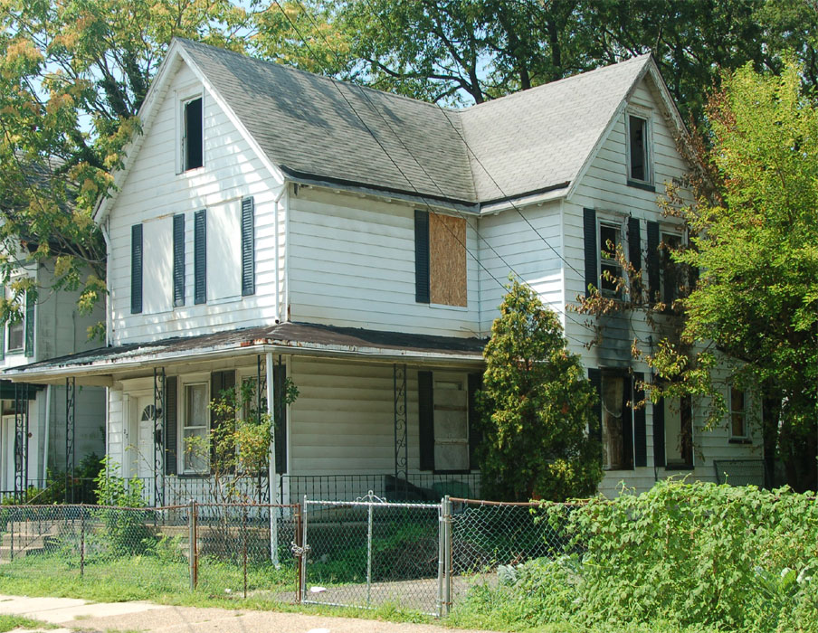 27 South 36th Street, vacant after fire July 29, 2011