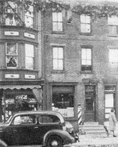 425 & 423 North 3rd Street. Photo from February 1940. 1947 - L & M Cleaners 1947 - Louis H. Haines. (At Left, with store window and awning). 1930s-...
